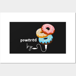 Powered by Donuts Posters and Art